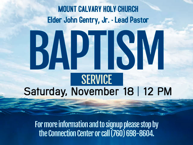 Baptismal Service